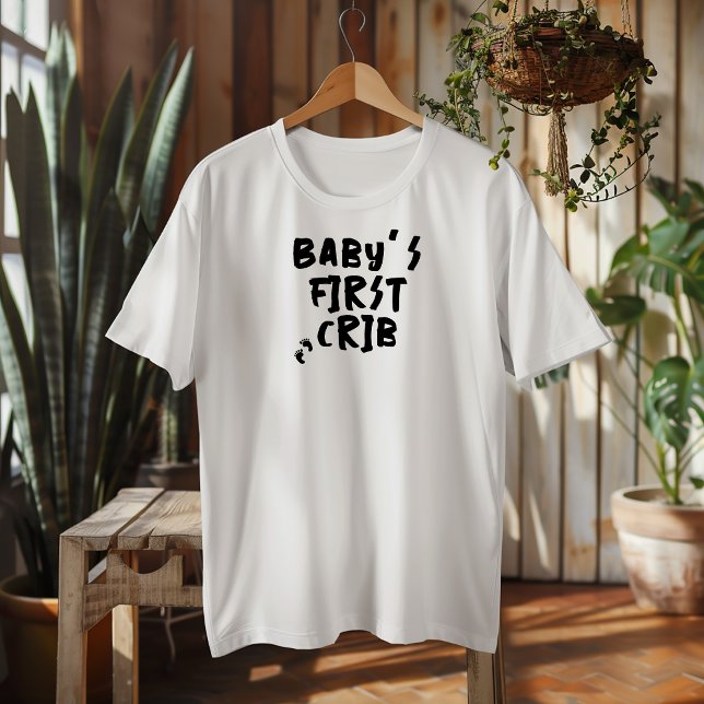 Camiseta Humorística de la huella dactilar del bebé en el e (Subido por el creador)