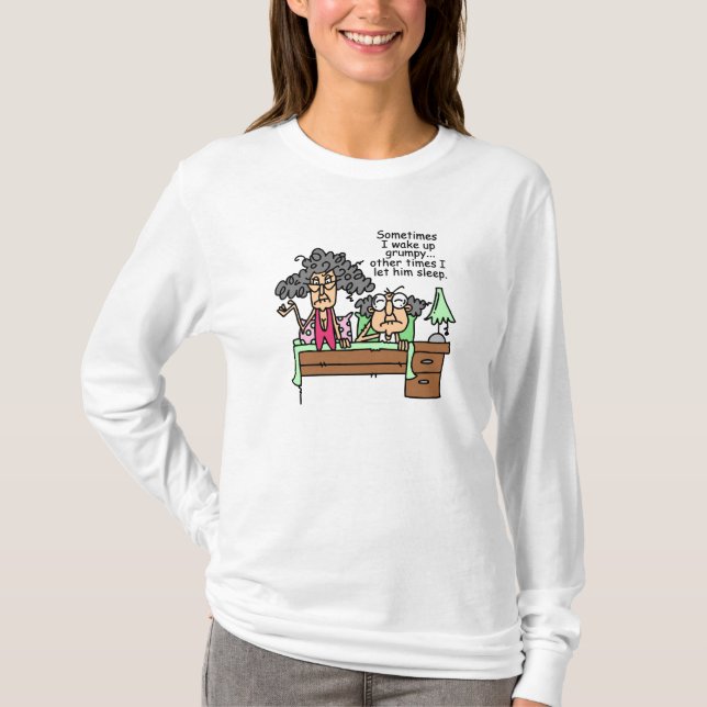 Camiseta Humorística deja dormir mal (Anverso)