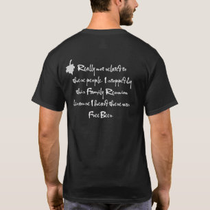 Camiseta humorística familiar personalizado