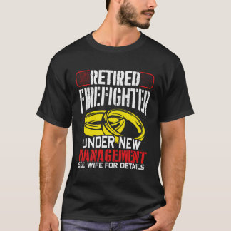 Camiseta Humorística retirada de bomberos bajo nueva direcc