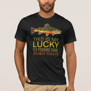 Camiseta Humorística trucha rota en la pesca de mosca