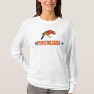 Camiseta Humorístico Me Encantan las Cotorras