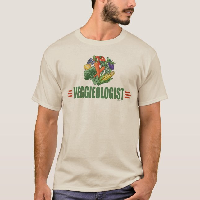 Camiseta Humorístico vegetariano (Anverso)