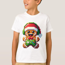 Humorous Christmas Gamer Gingerbread Holiday Gift