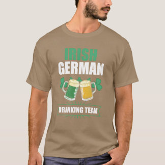 Camiseta Humorous Irish German Drinking St Patrick Day vint