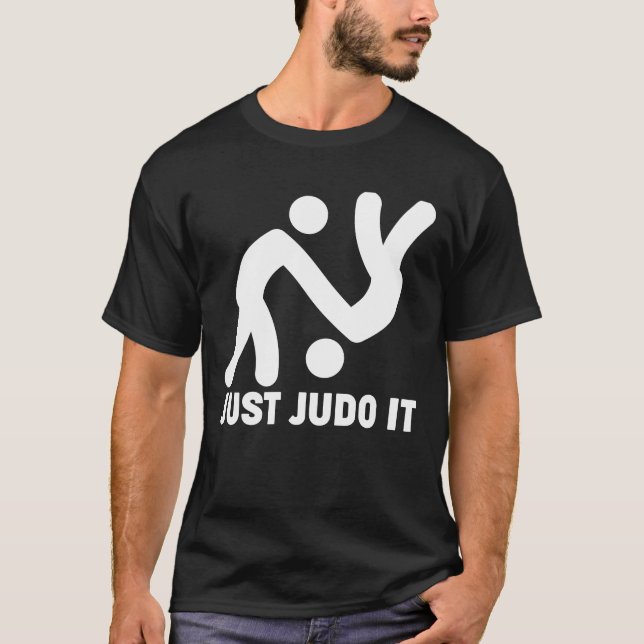 Camiseta Humour Judo | Just Judo It (Anverso)