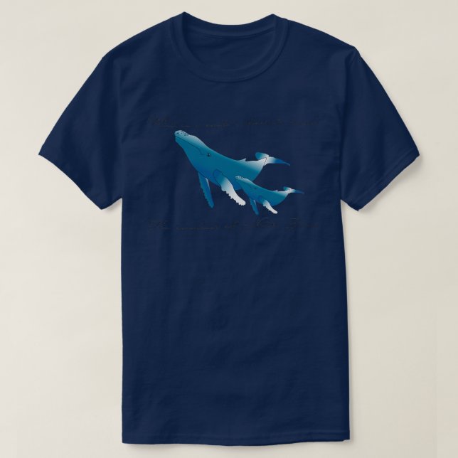 Camiseta Humpback de Notre Dame 1 (Diseño del anverso)