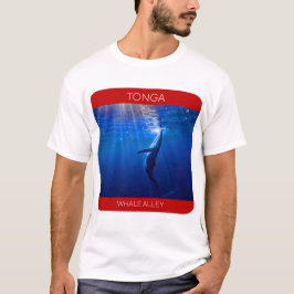 Camiseta Humpback Whale, Tonga Travel T-Shirt