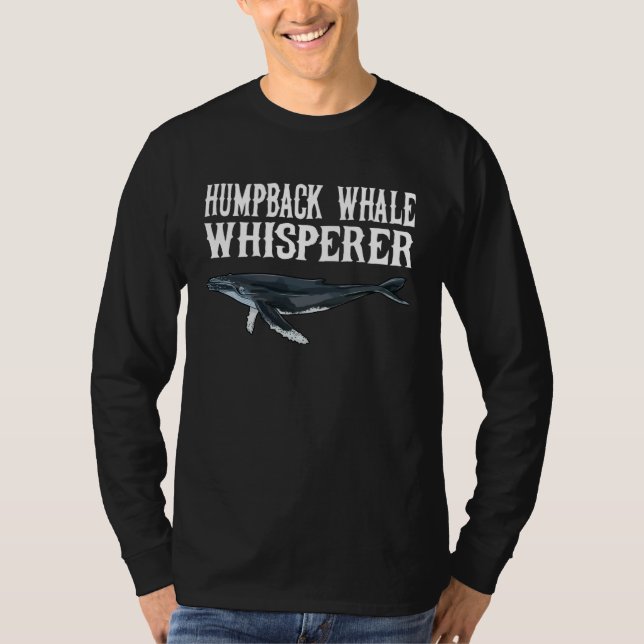 Camiseta Humpback Whale Wisperer  Whale (Anverso)