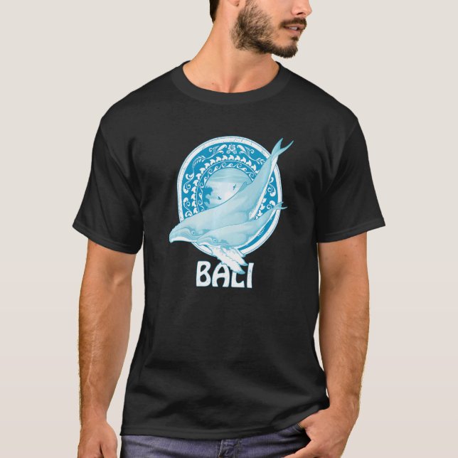 Camiseta Humpback Whales Dive Bali Indonesia   (Anverso)
