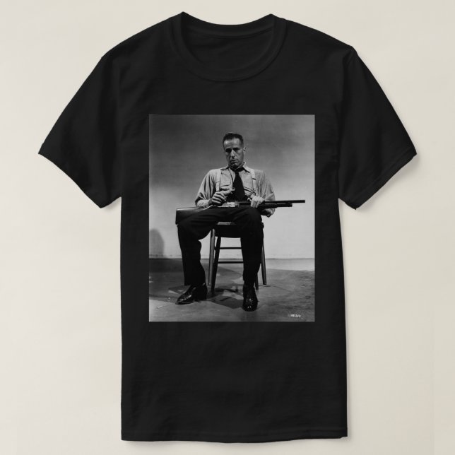 Camiseta Humphrey Bogart (Diseño del anverso)
