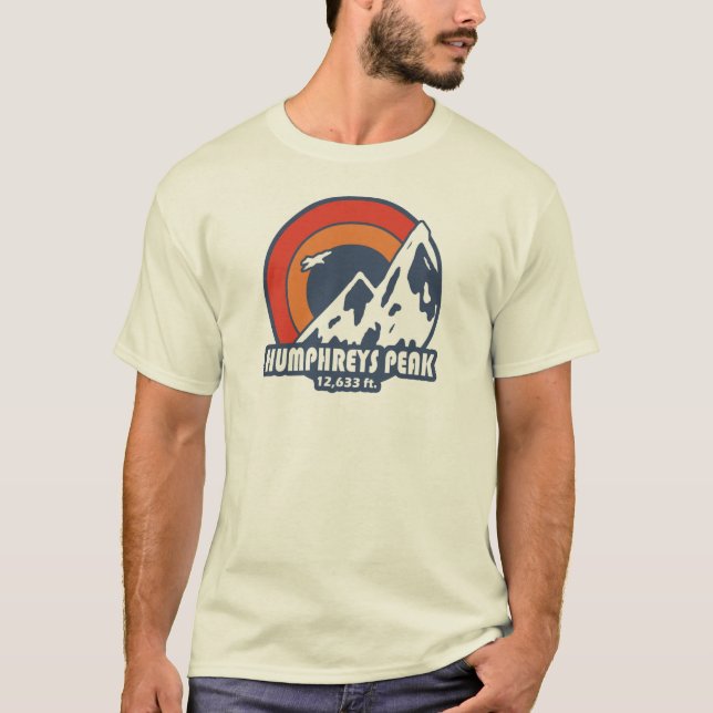Camiseta Humphreys Peak Arizona Sun Eagle (Anverso)