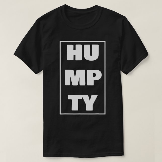 Camiseta Humpty by Underground un diseño gráfico digital (Diseño del anverso)
