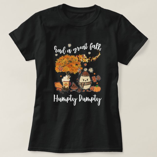 Camiseta humpty dumpty (Diseño del anverso)