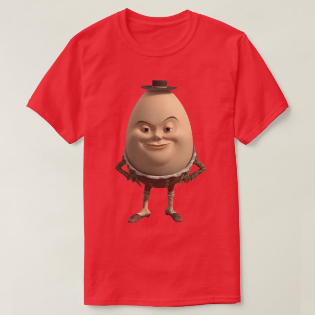 Camiseta Humpty Dumpty (Diseño del anverso)