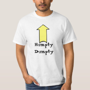 Camiseta Humpty Dumpty fue empujado