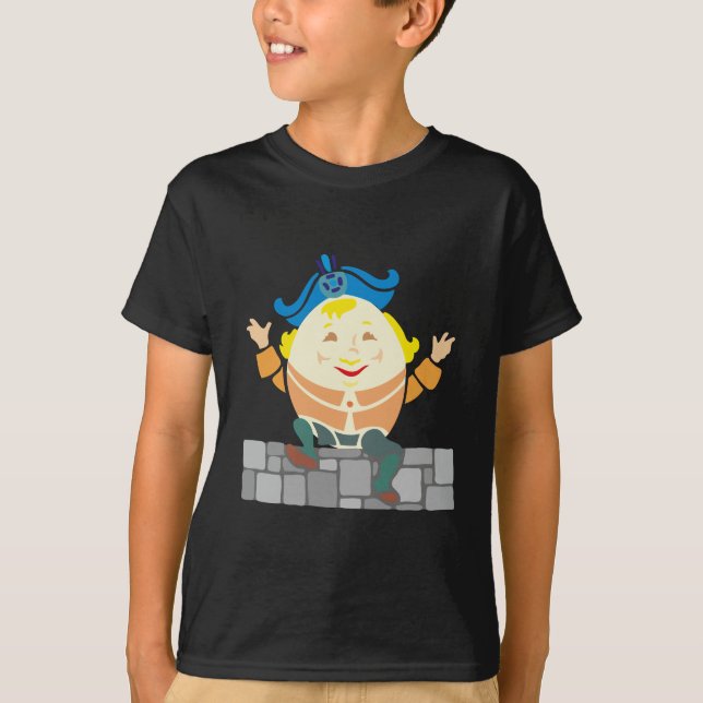 Camiseta Humpty Dumpty sat on a wall… (Anverso)