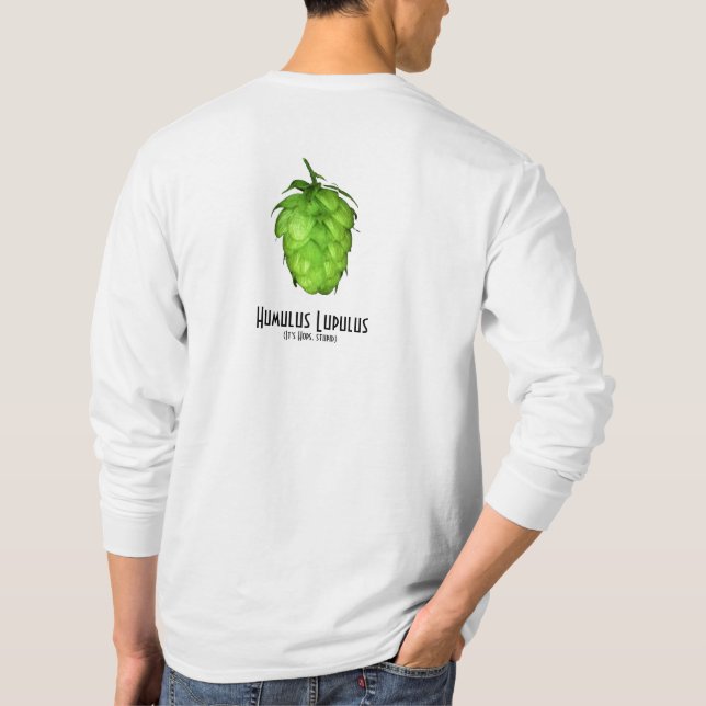 Camiseta Humulus Lupulus (Reverso)