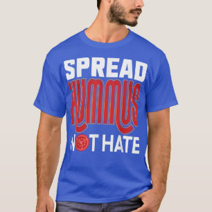 Camiseta Humus vegan extendido no el odio a los vegetariano