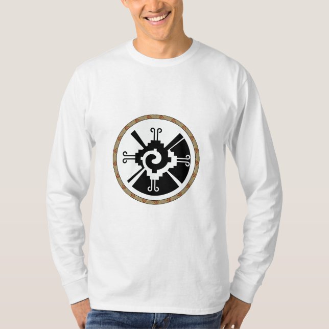 Camiseta Hunab Ku - Deidad Maya (Anverso)