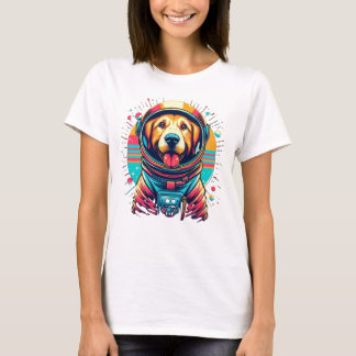 Camiseta Hund im Astronautenanzug | Vintage Design