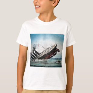 Camiseta Hundimiento de la diapositiva de linterna mágica