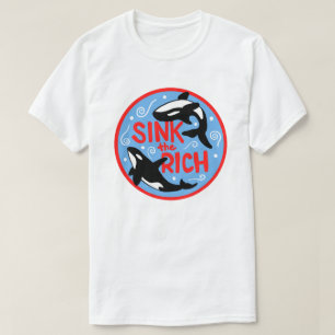 Camiseta Hundir a los ricos