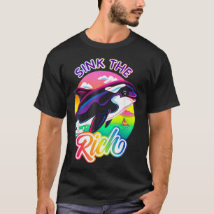 Camiseta Hundir El Meme De Ballena Del Asesino De Orca Rico
