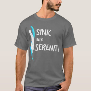 Camiseta Hundir en el amor libre de serenidad en el océano