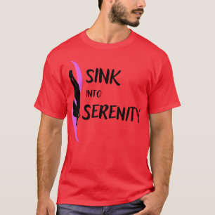 Camiseta Hundir en el amor libre de serenidad en el océano