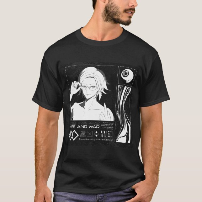 Camiseta Hundred Line - Gráfico de Eito Aotsuki (Anverso)