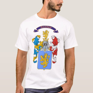 Camiseta húngara del escudo de armas de la famili