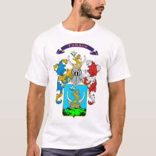 Camiseta húngara del escudo de armas de la familia