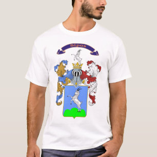 Camiseta húngara del escudo de la familia de Sipos