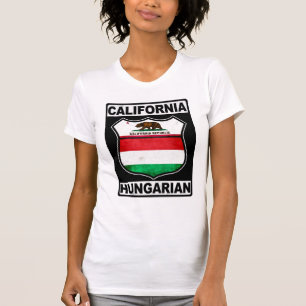 Camiseta Húngaro-Estadounidense de California