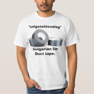 Camiseta Húngaro para la cinta aislante