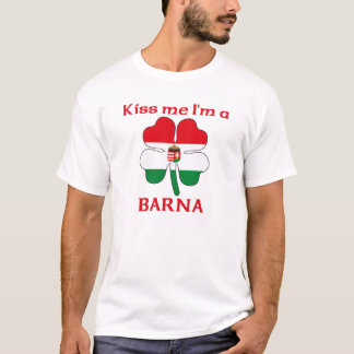 Camiseta Húngaros personalizada me besan que soy Barna