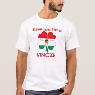 Camiseta Húngaros personalizada me besan que soy Vincze