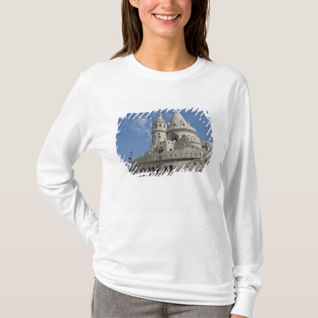 Camiseta Hungría, capital de Budapest. Buda, Castillo 2 (Anverso)