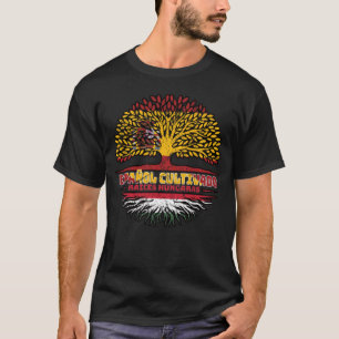 Camiseta Hungría Hungría España Bandera de árboles españole