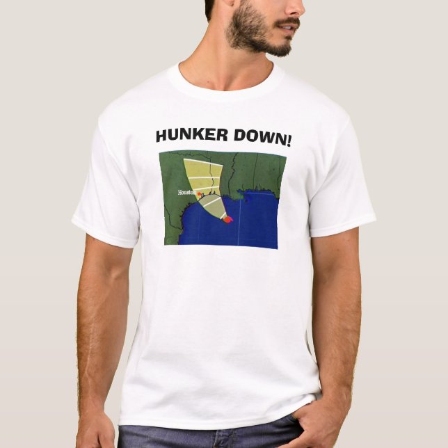 CAMISETA HUNKER ABAJO EL BLANCO (Anverso)