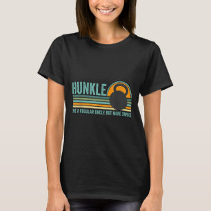 Camiseta Hunkle Funny Uncle Gift Hunky Uncle Swole Meme Bod