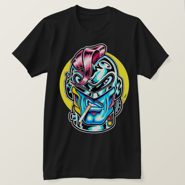 Camiseta Hunkuloid™: Axel Geargrinder™ (Anverso del diseño)