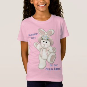 Camiseta Hunny Bunny Baby para el Chica