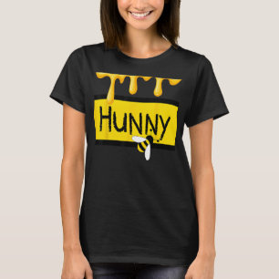 Camiseta Hunny (Honey) Jar Simulando con miel de goteo a