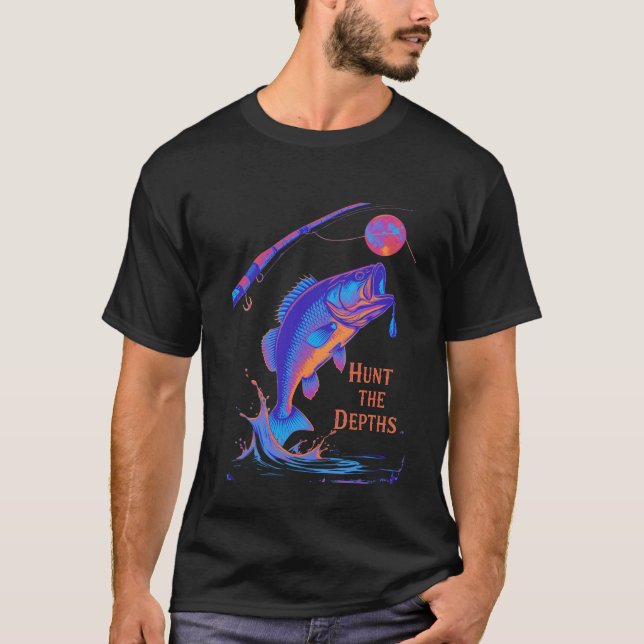 Camiseta Hunt the Depths (Anverso)
