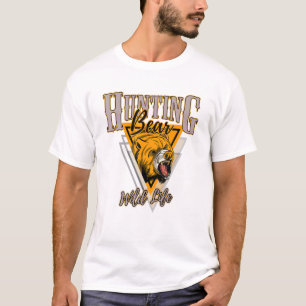 Camiseta Hunter And Animal Wildlife And Guns Thats Deer Hun