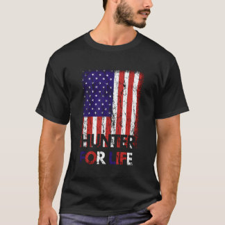 Camiseta Hunter For Life Hunter Eeuu Flag NFisherman R