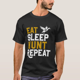 Camiseta Hunter Humor Design Funny Duck Huning