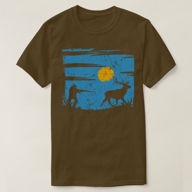 Camiseta Hunter Hunter Hunting Deer Hunt (Diseño del anverso)